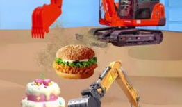 挖掘机动画片视频,工地上的奇幻之旅